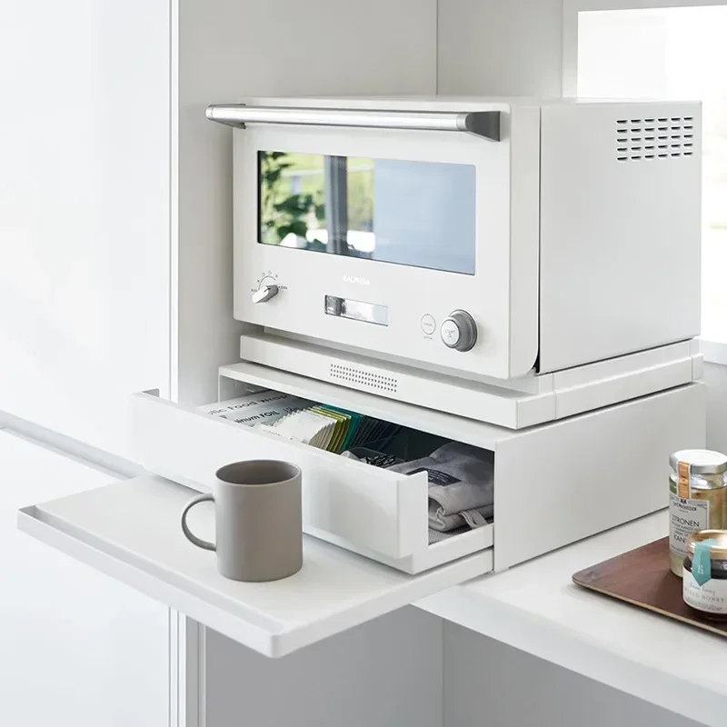 Commercial Kitchen Microwave - Drawer Storage Box For Tea Bags