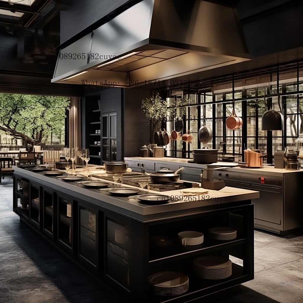 Commercial Kitchen Design - JINGSHUN 3D Free Design Kitchen Cabinet