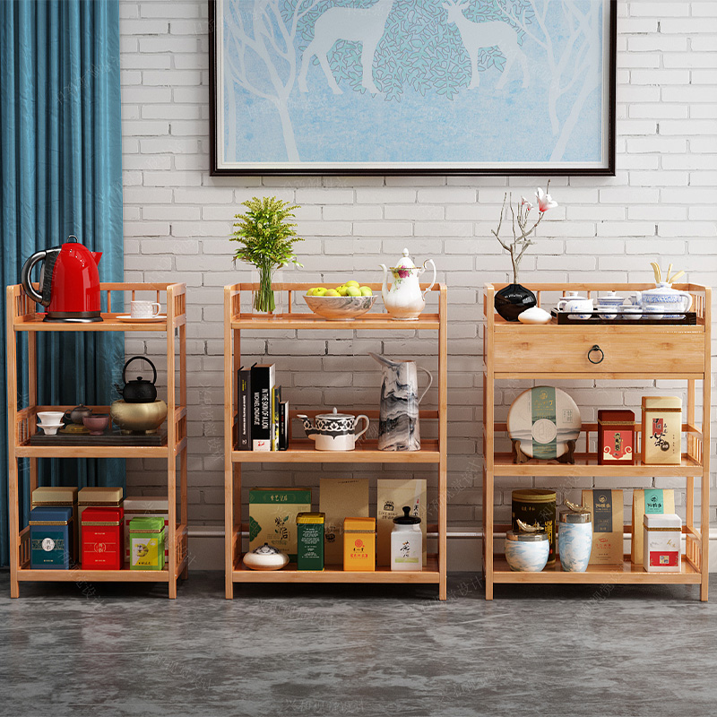 Bamboo and wood shelves, movab - Commercial Kitchen Ceiling recension och pris