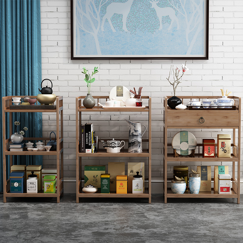Bamboo and wood shelves, movab - Commercial Kitchen Ceiling recension och pris
