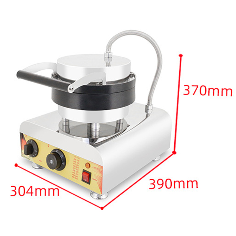 Commercial Triple-Hole Ice Cre - Waffle Maker Commercial recension och pris