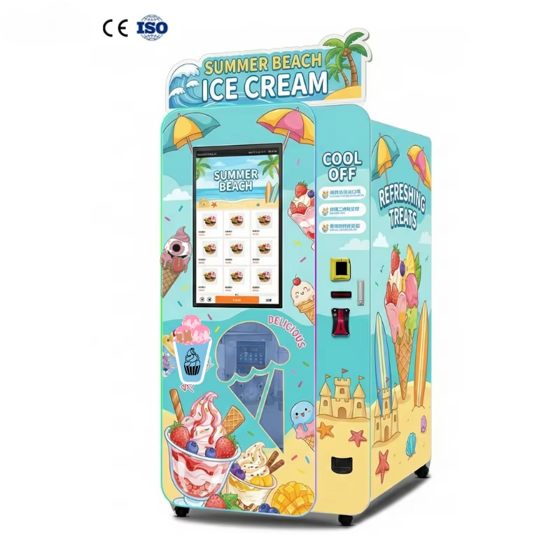 Ice Cream Vending Machine Auto - Soft Serve Ice Cream Machine recension och pris