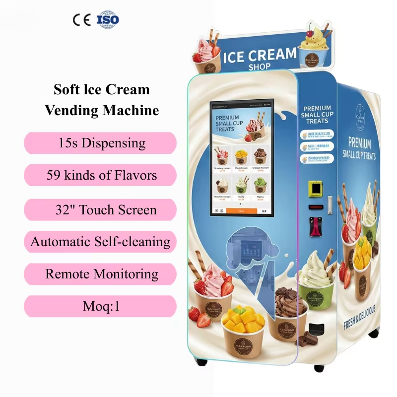 Ice Cream Vending Machine Auto - Soft Serve Ice Cream Machine recension och pris