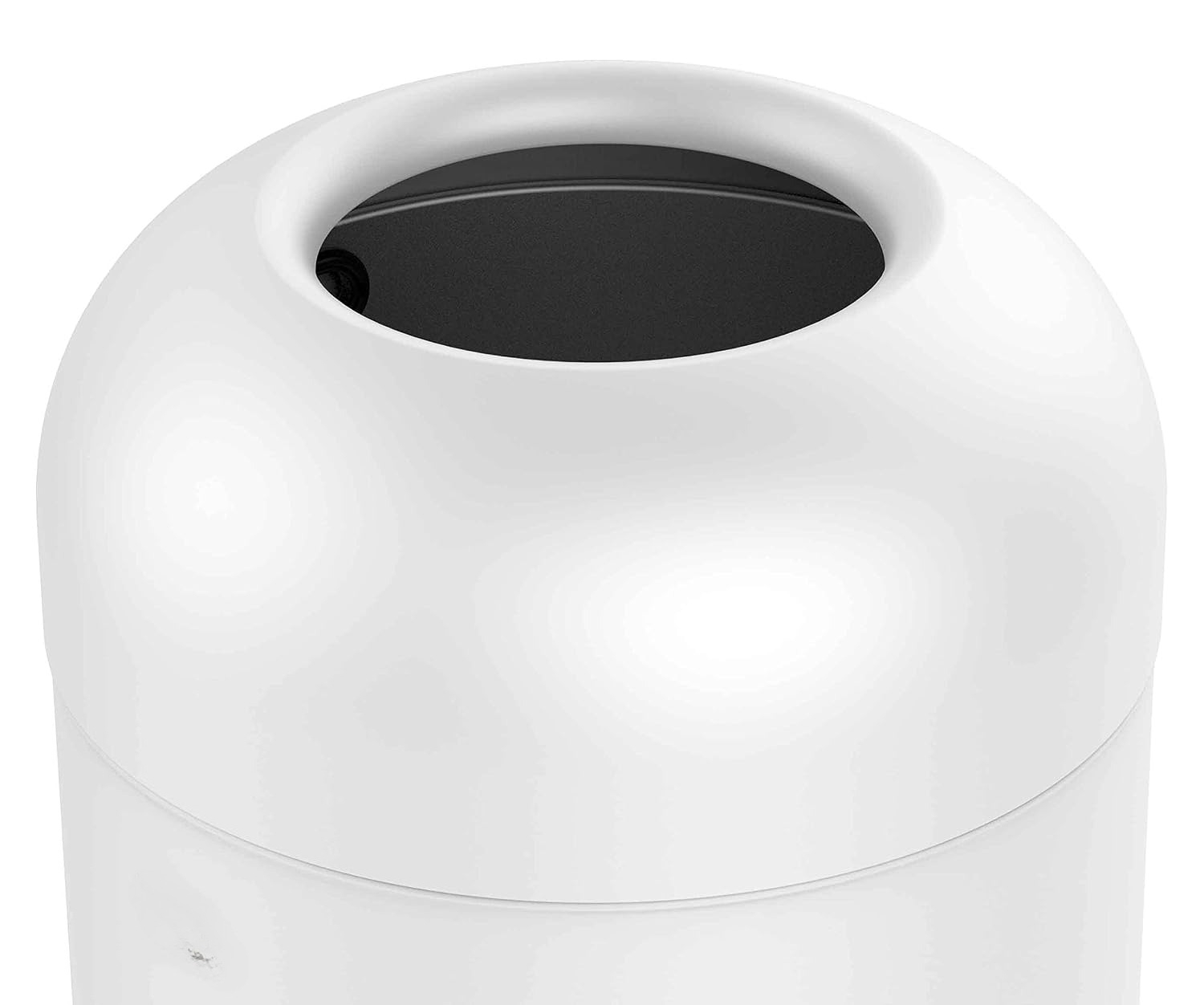 White Brushed Stainless‑Steel  - Commercial Kitchen Garbage Can recension och pris