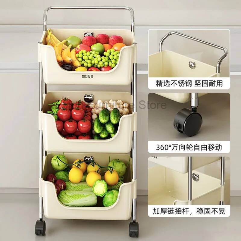 Wheels Kitchen Rack Trolley Fl - Commercial Kitchen Ceiling recension och pris