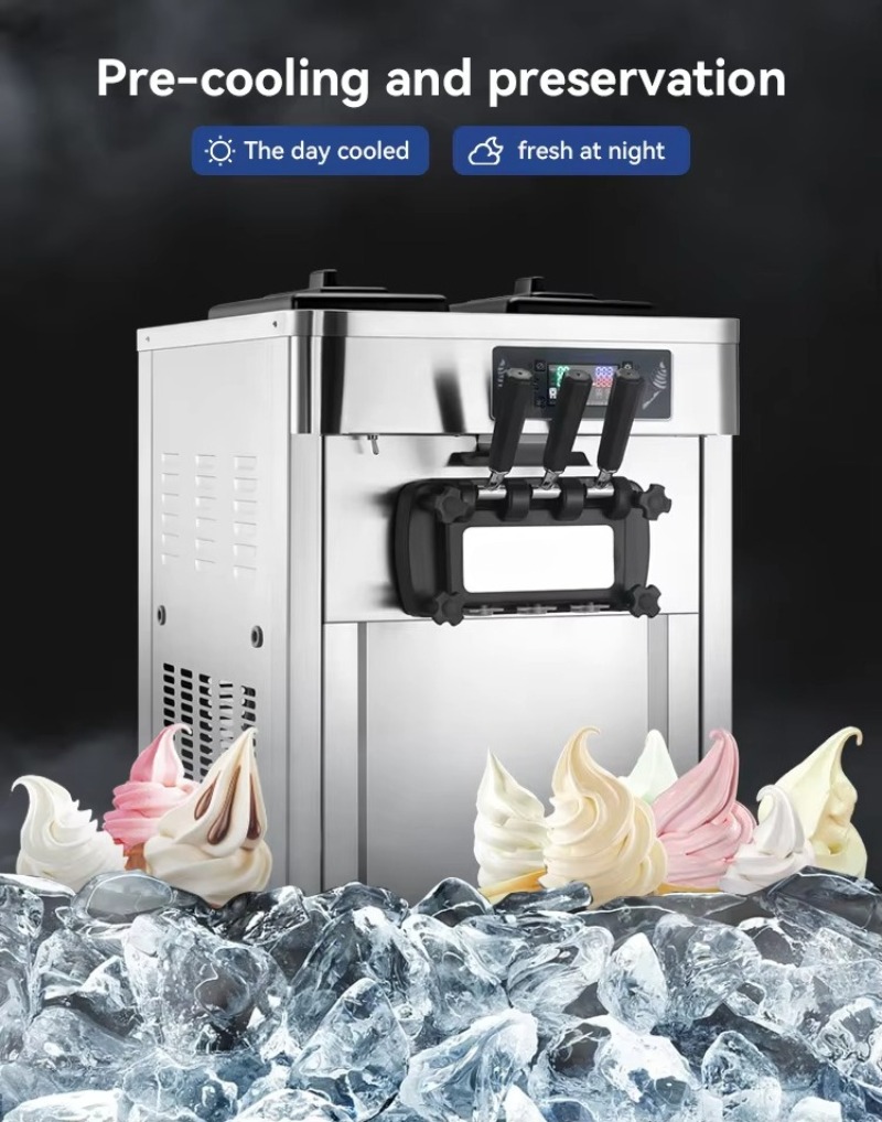 Professional Commercial Automa - Soft Serve Ice Cream Machine recension och pris