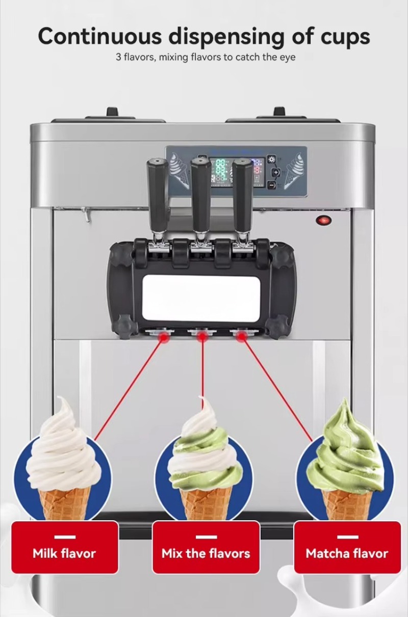 Professional Commercial Automa - Soft Serve Ice Cream Machine recension och pris