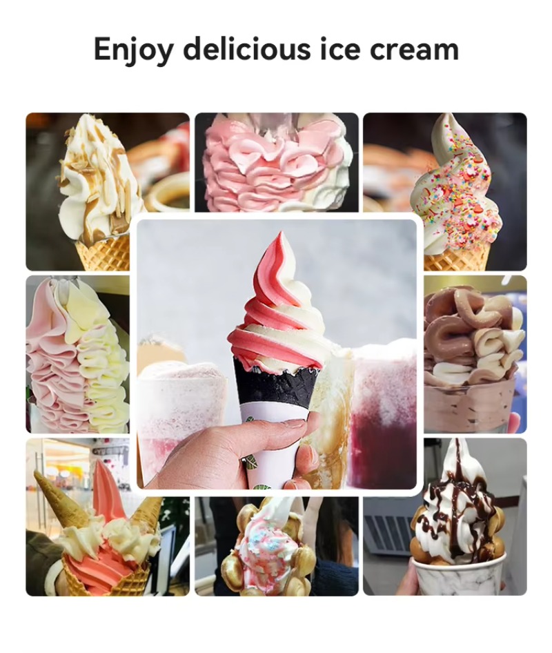 Professional Commercial Automa - Soft Serve Ice Cream Machine recension och pris