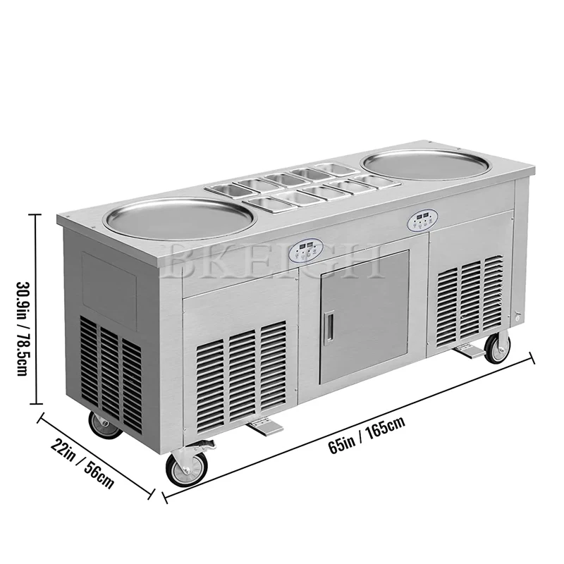 Automatic Large Pot Ice Cream  - Commercial Kitchen Ice Machine recension och pris
