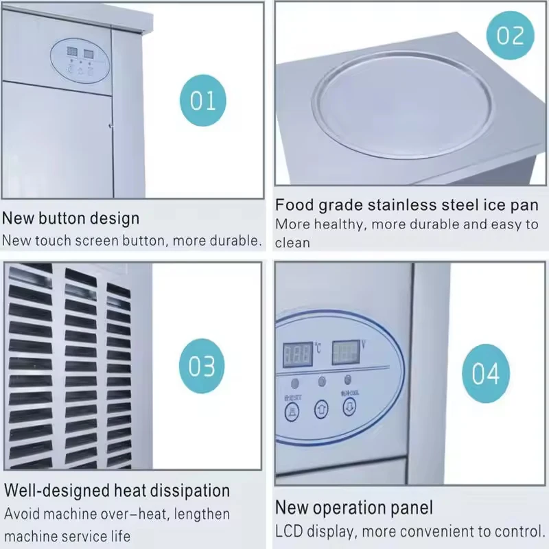 Automatic Large Pot Ice Cream  - Commercial Kitchen Ice Machine recension och pris