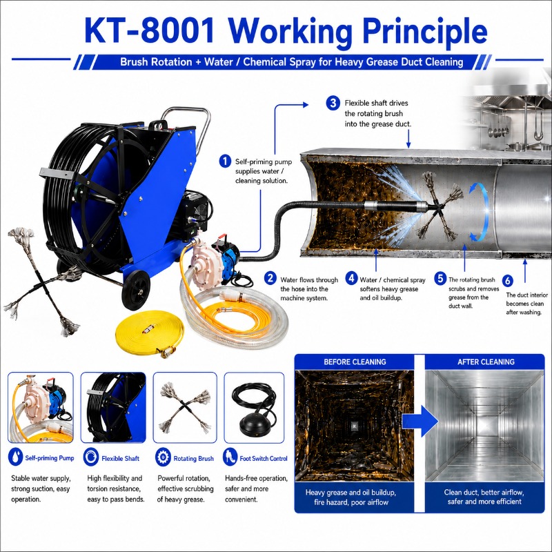 Commercial Kitchen Grease Duct - Commercial Kitchen Grease Cleaner recension och pris