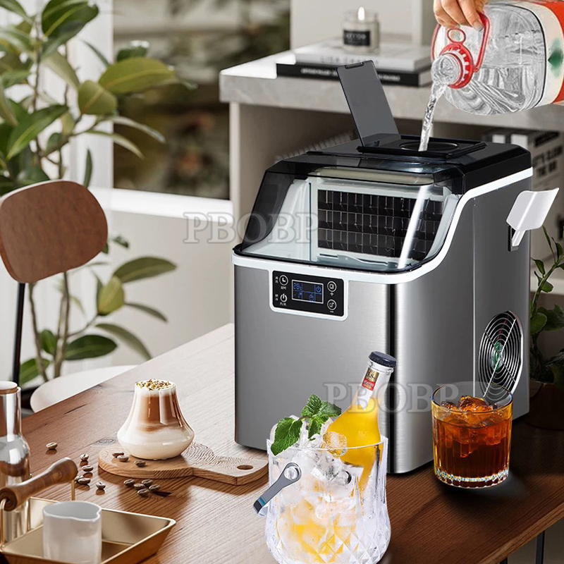 PBOBP Ice Cube Maker 30KG Wate - Commercial Kitchen Ice Machine recension och pris