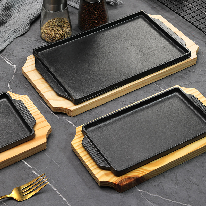 Cast Iron Teppanyaki Grill Pla - Commercial Kitchen Grill recension och pris