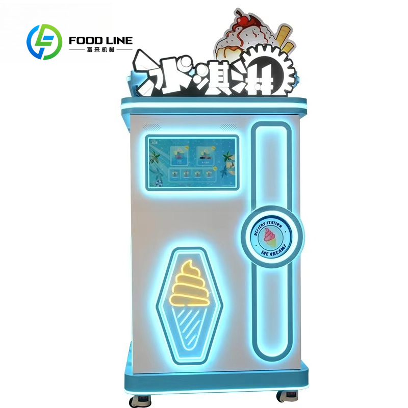 Factory Customized Multiple Fl - Soft Serve Ice Cream Machine recension och pris