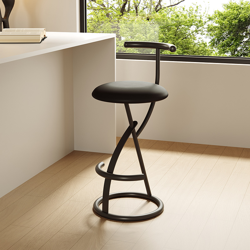 Nordic Modern Bar Stool with B - Commercial Kitchen Design recension och pris