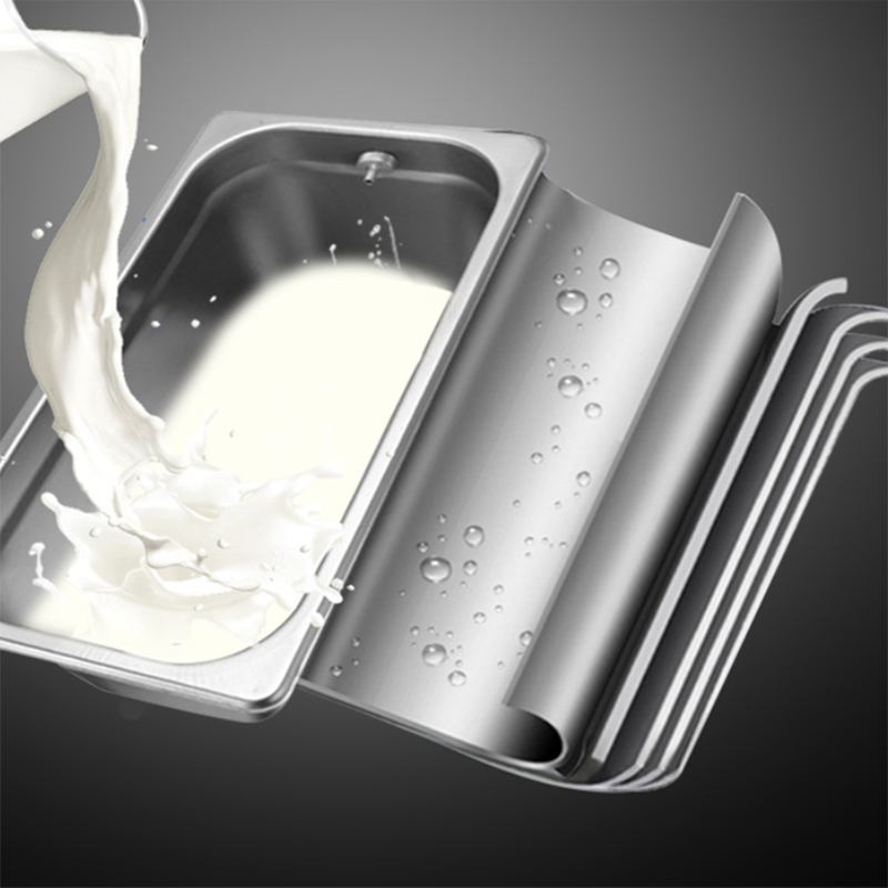 Stainless Steel Ice Cream Mach - Commercial Kitchen Ice Machine recension och pris