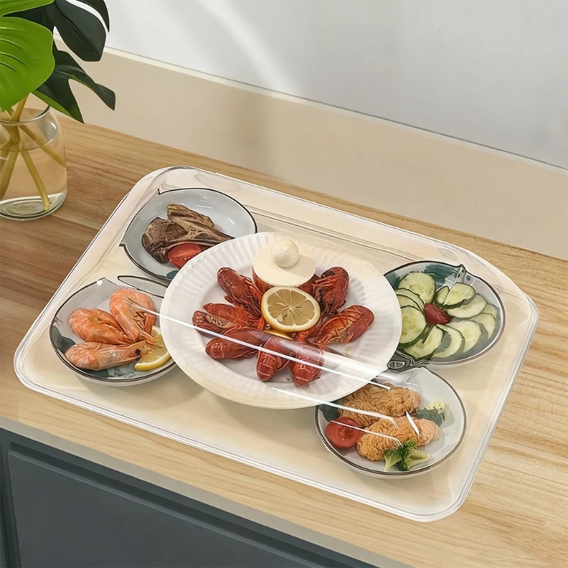 WORTHBUY Reusable Plastic Food - Commercial Kitchen Setup recension och pris