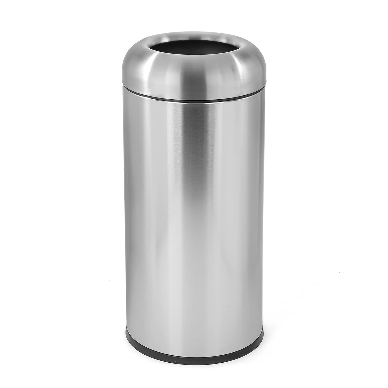 Large Stainless Steel Open‑Top - Commercial Kitchen Garbage Can recension och pris