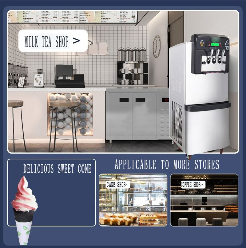 Ice Cream Cup Machine Soft Ser - Soft Serve Ice Cream Machine recension och pris