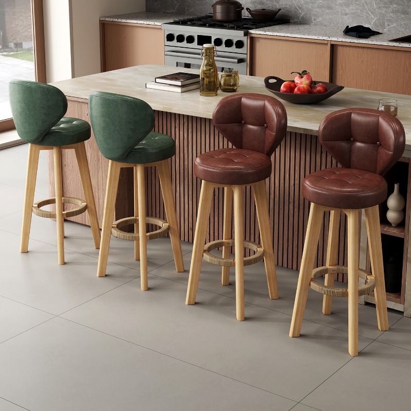 Wooden Legs Unique Bar Stools  - Commercial Kitchen Design recension och pris