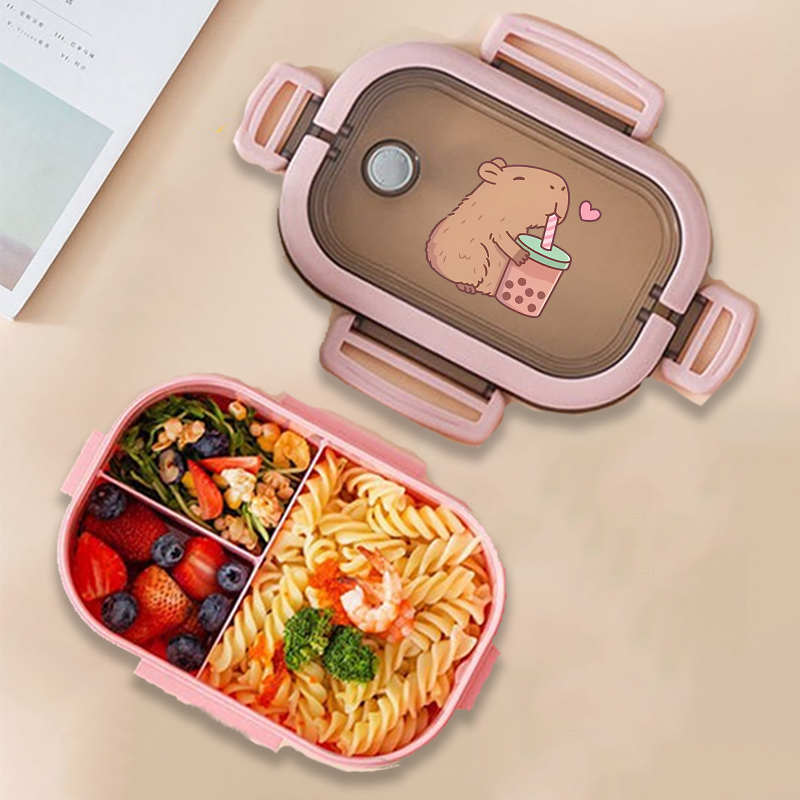 Capybara Bento Lunch Box Anime - Commercial Kitchen Setup recension och pris