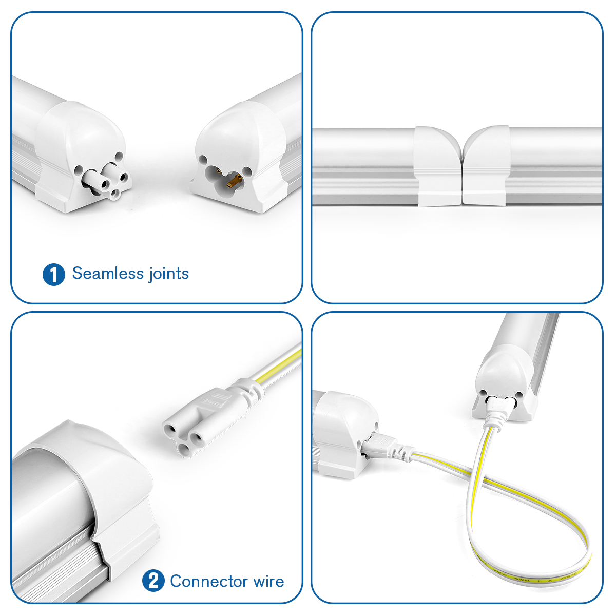 AC220V EU Plug T8 LED Tube Lig - Commercial Kitchen Ceiling recension och pris