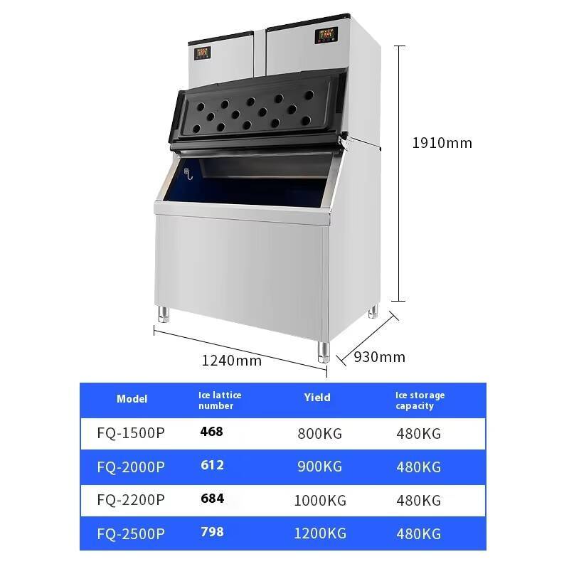 1000Kg Commercial Large Capaci - Commercial Ice Maker recension och pris