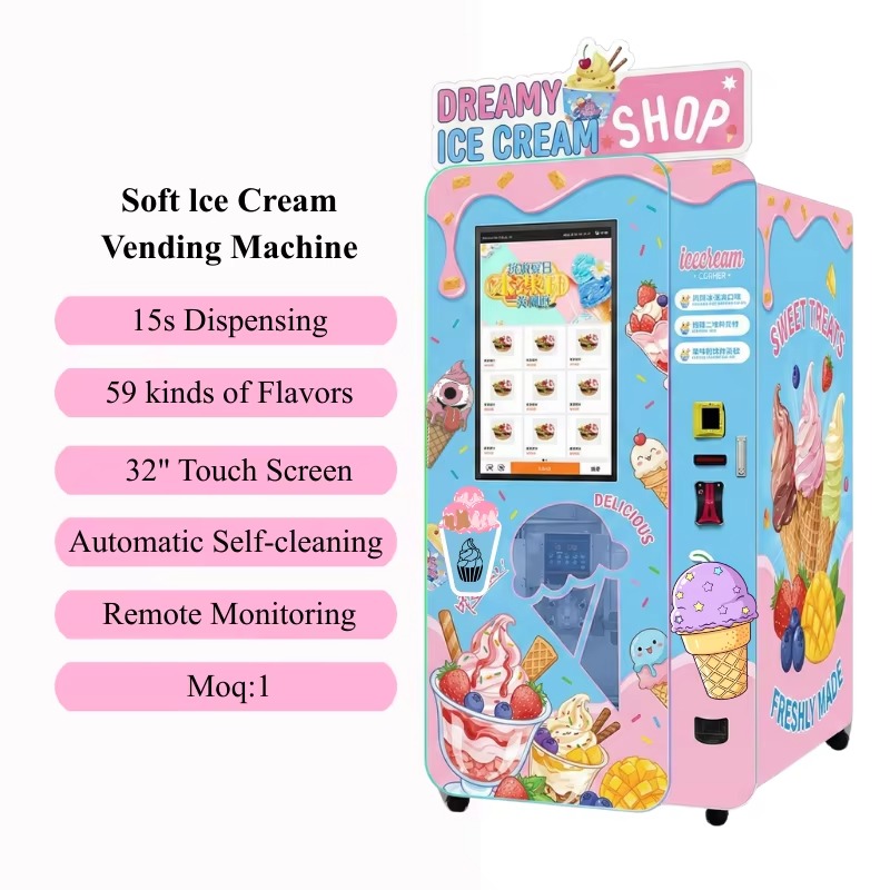 Smart Commercial Ice Cream Ven - Commercial Ice Maker recension och pris
