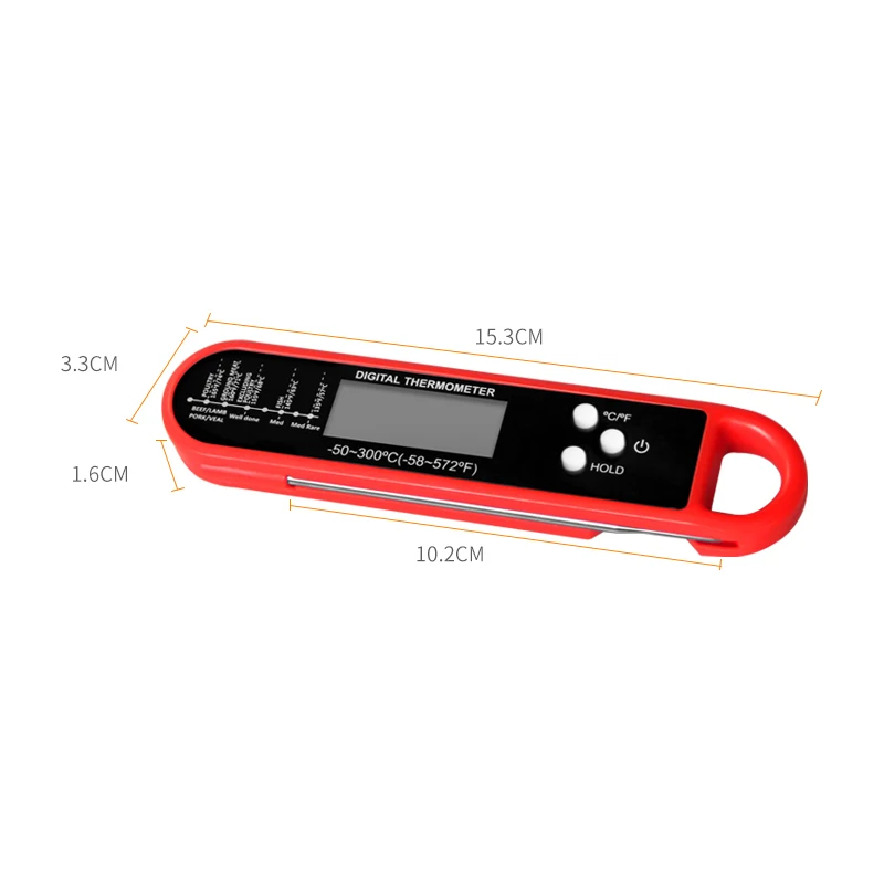 Professional Meat Thermometer  - Commercial Kitchen Grill recension och pris