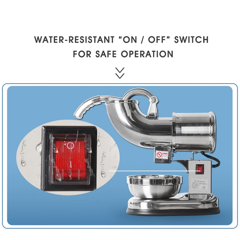 Electric Snow Cone Machine Ice - Commercial Ice Maker recension och pris