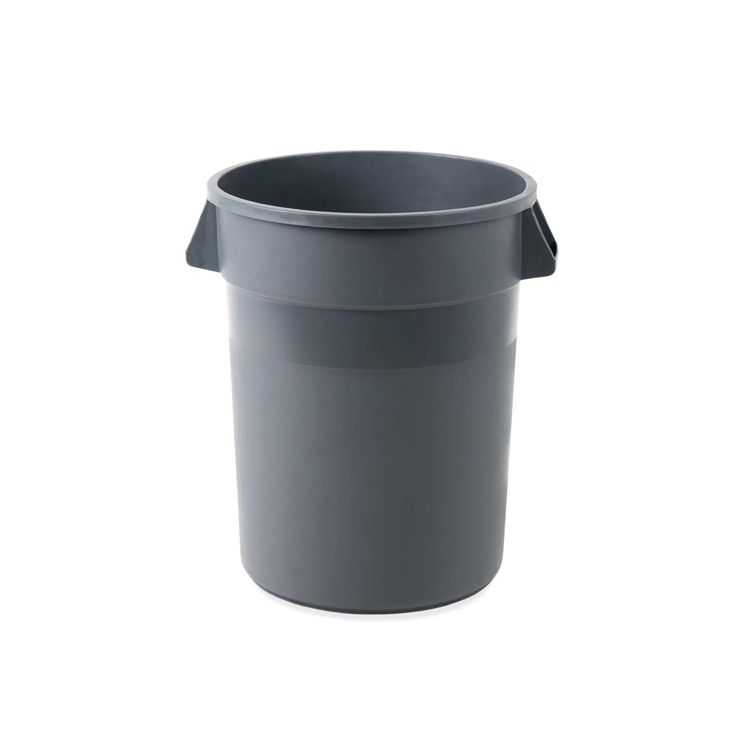 2 Pack 32 Gallon Gray Round Co - Commercial Kitchen Garbage Can recension och pris