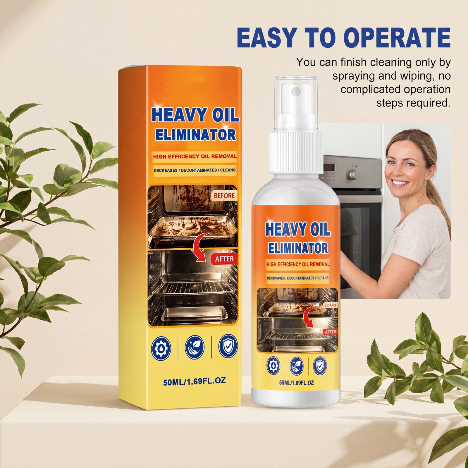 Kitchen Grease Cleaning Spray  - Commercial Kitchen Grease Cleaner recension och pris