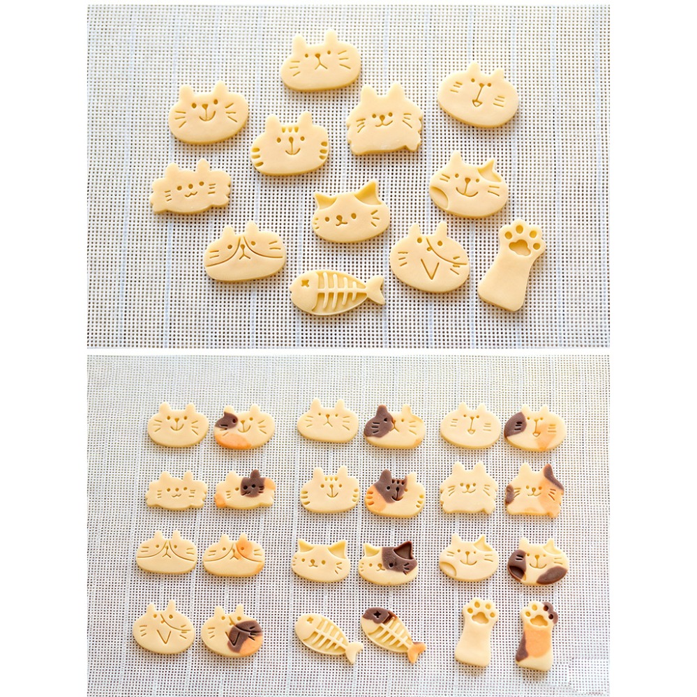 Cute Kitten DIY Stamp Cookie C - Commercial Kitchen Setup recension och pris