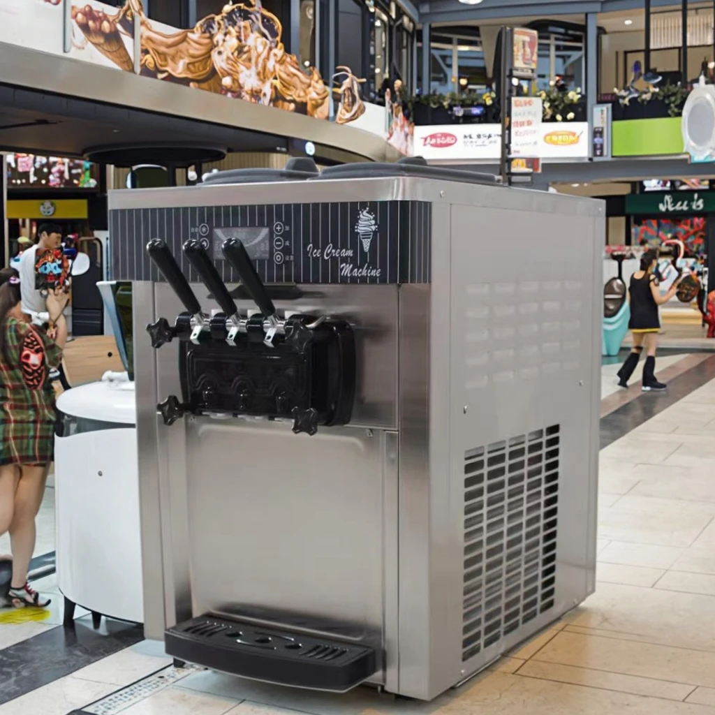 Commercial New Stainless Steel - Soft Serve Ice Cream Machine recension och pris