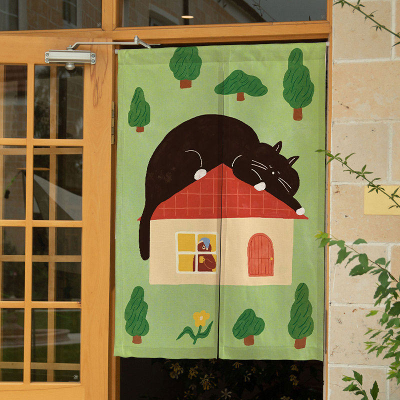 VIKAMA Cute Money Black Noren  - Commercial Kitchen Ceiling recension och pris