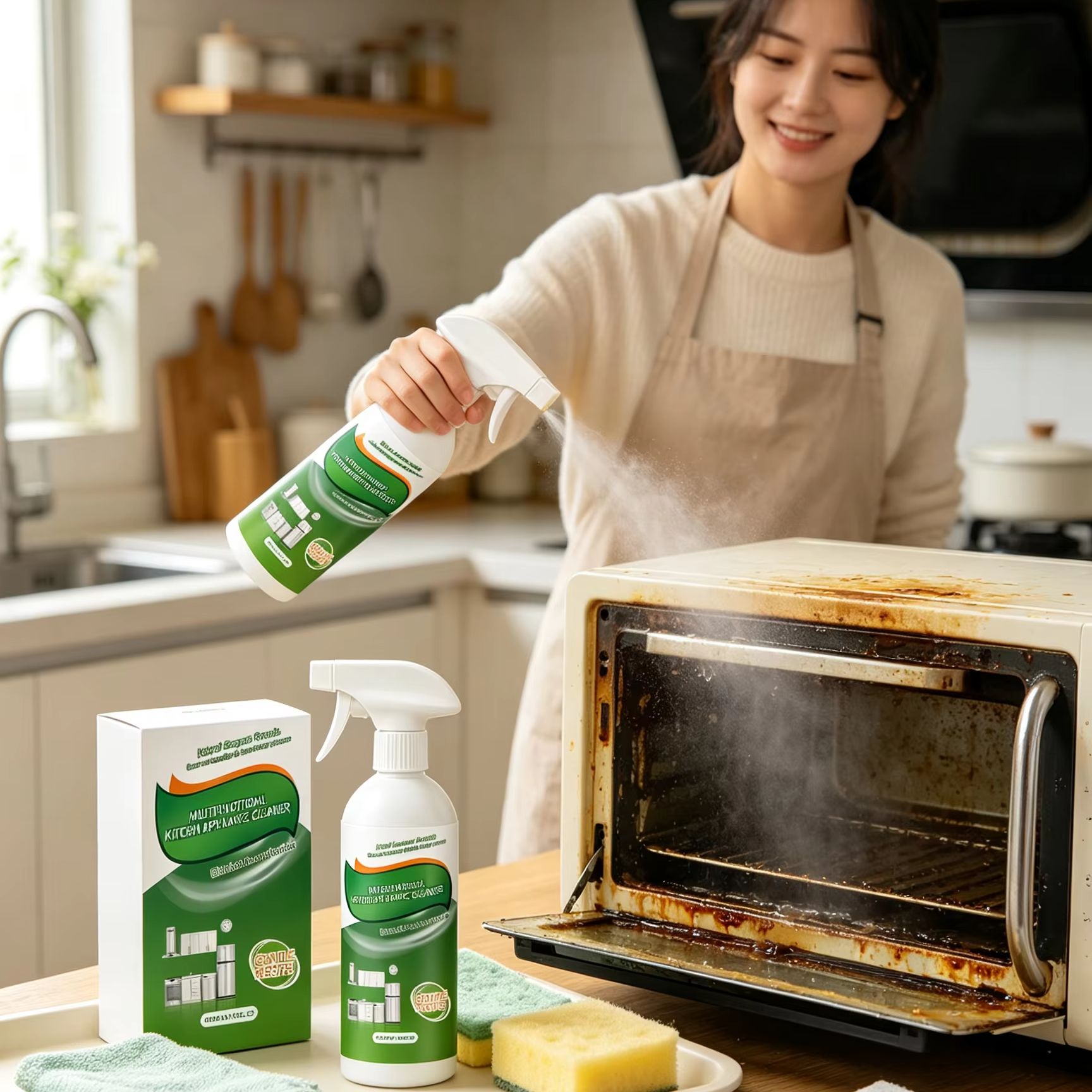 Multifunctional Kitchen Applia - Commercial Kitchen Grease Cleaner recension och pris