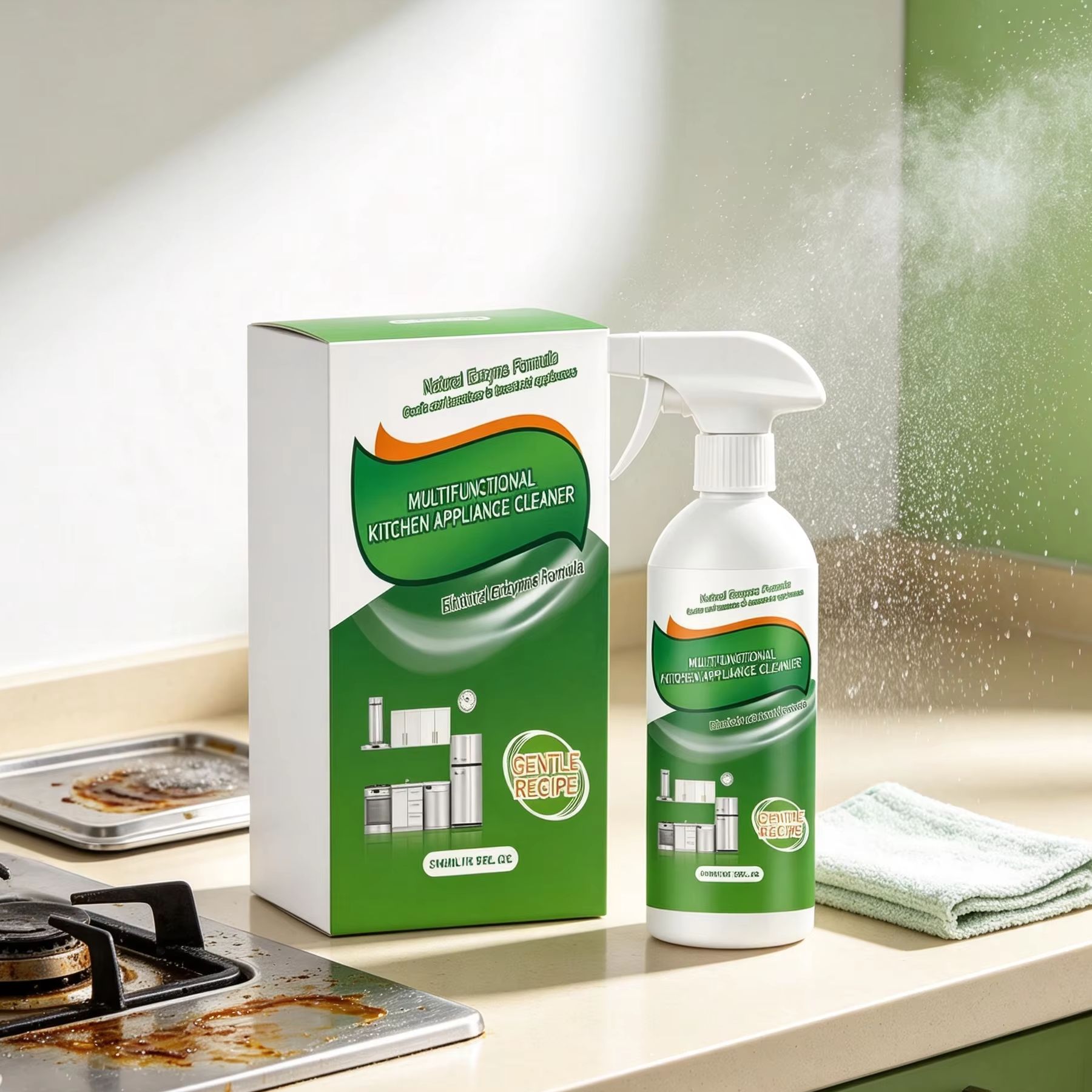 Multifunctional Kitchen Applia - Commercial Kitchen Grease Cleaner recension och pris