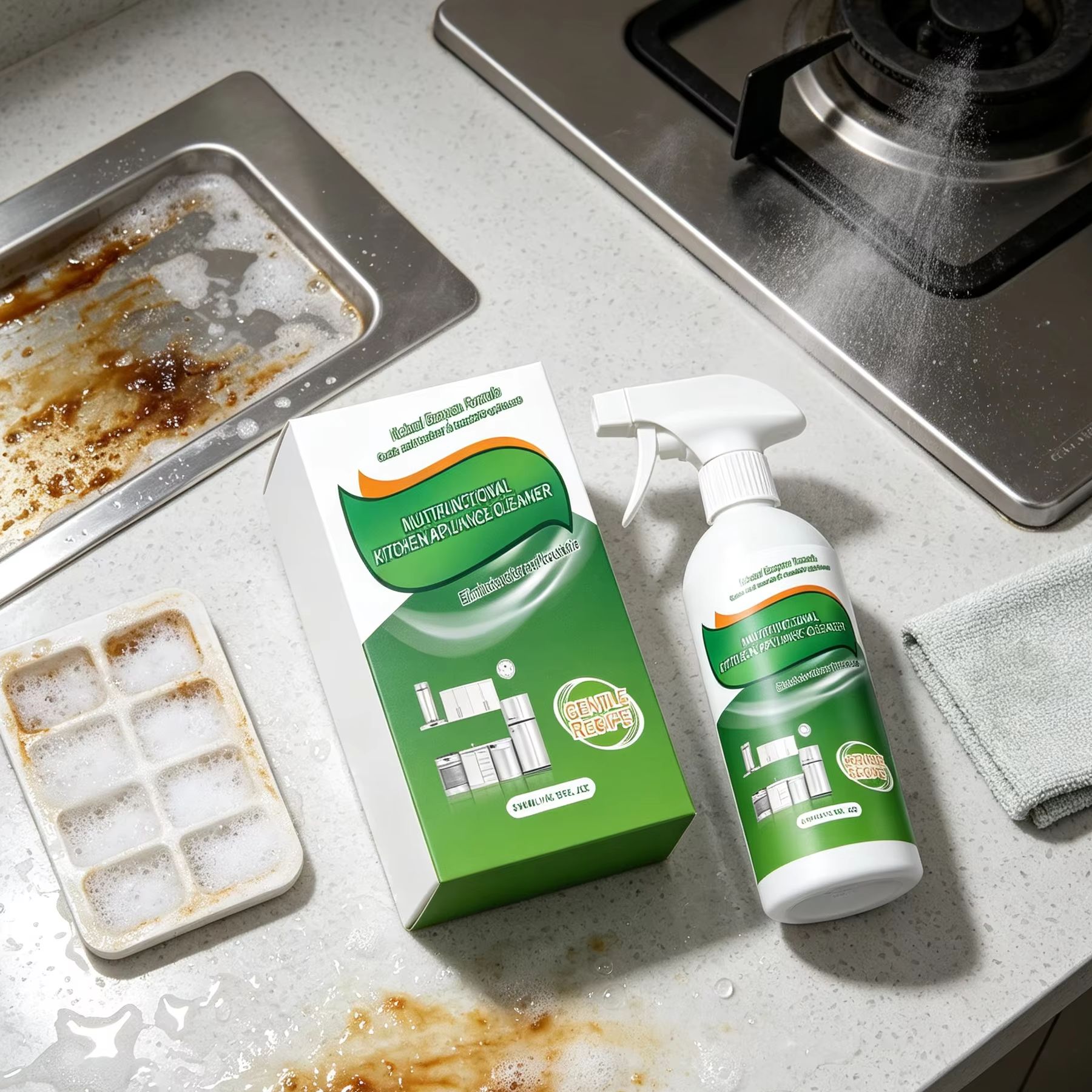 Multifunctional Kitchen Applia - Commercial Kitchen Grease Cleaner recension och pris