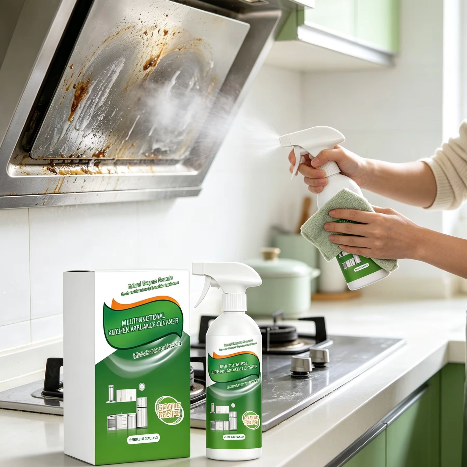Multifunctional Kitchen Applia - Commercial Kitchen Grease Cleaner recension och pris
