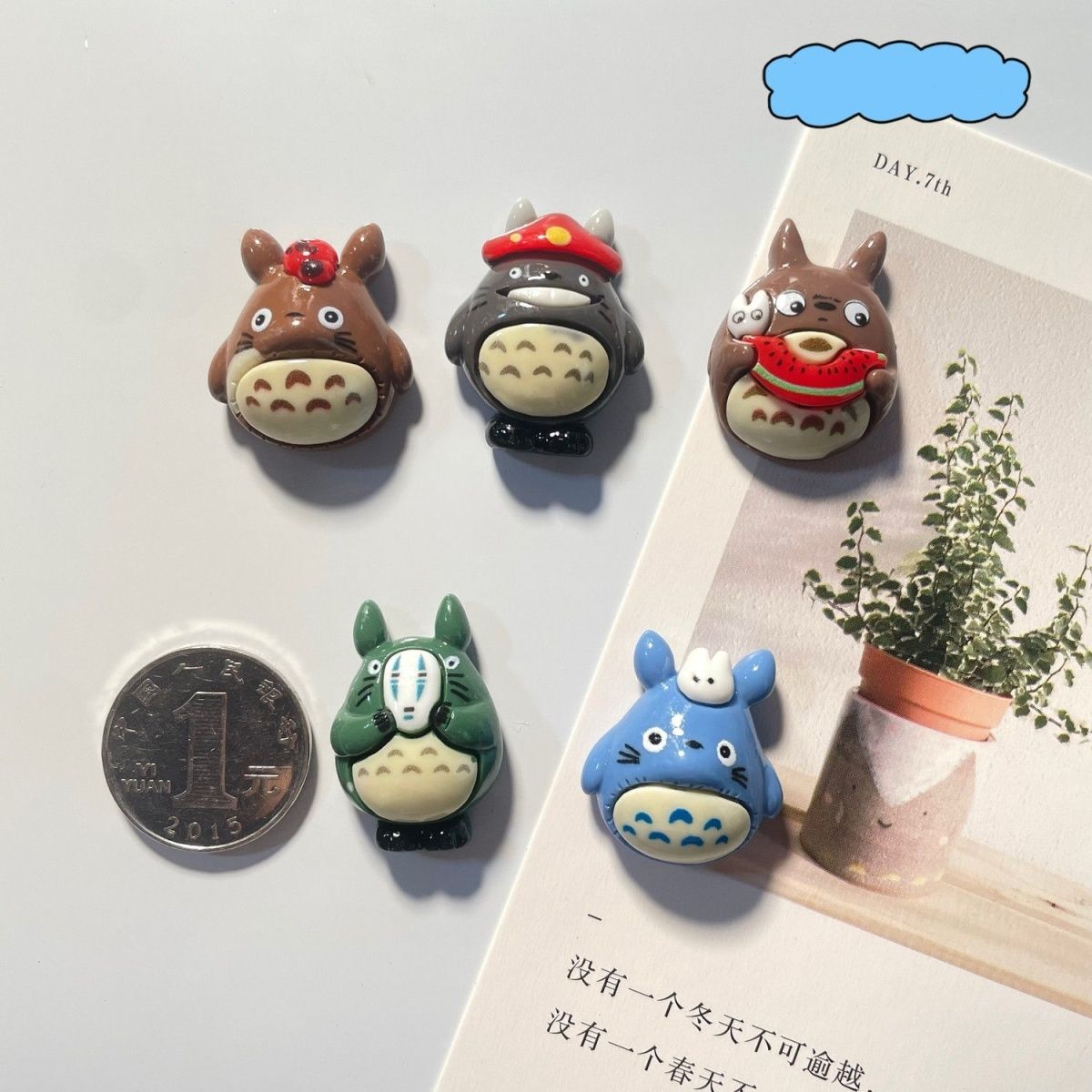Totoro Anime Resin Fridge Magn - Commercial Kitchen Setup recension och pris