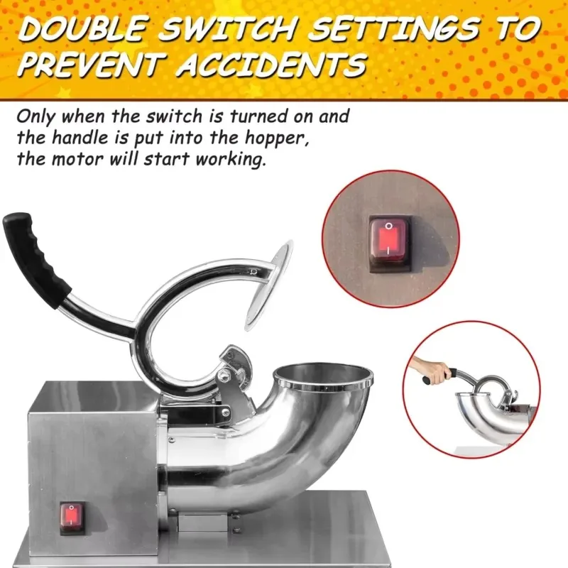 2026 Latest Semi-Automatic Ice - Commercial Kitchen Ice Machine recension och pris
