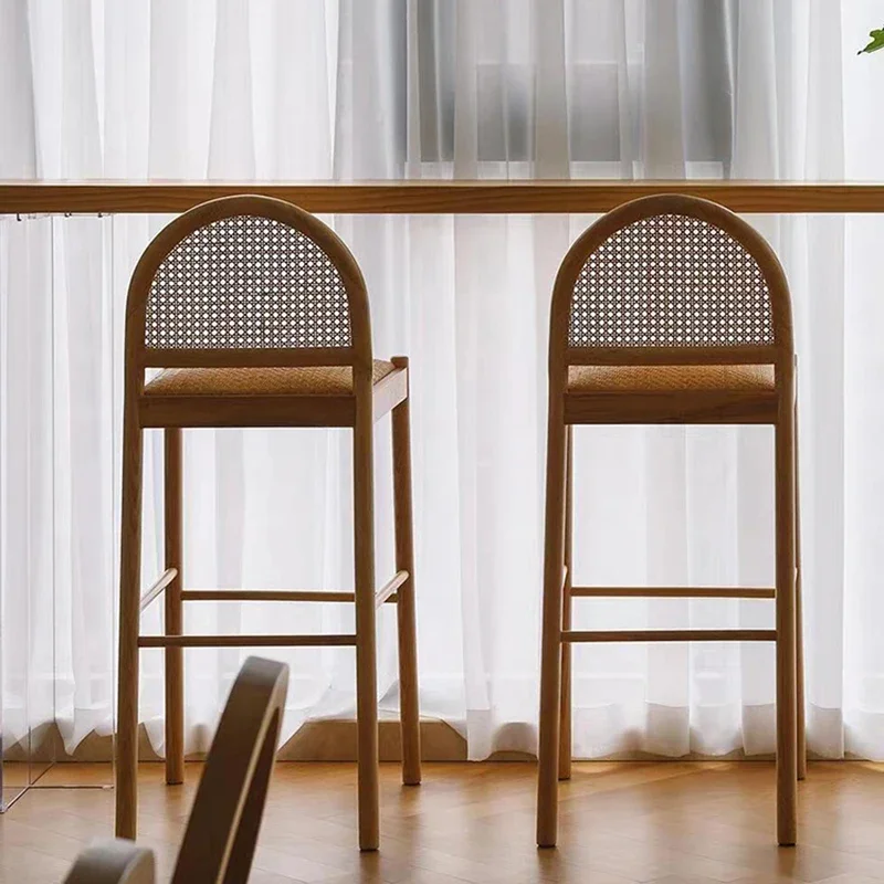 Solid Wood Rattan Kitchen Bar  - Commercial Kitchen Design recension och pris