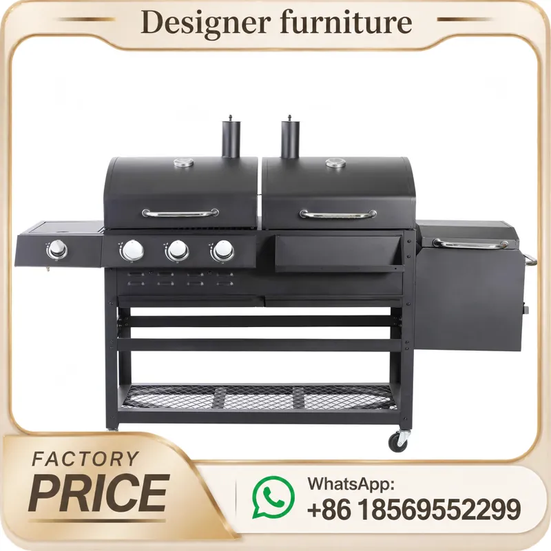 Charcoal Gas BBQ Grill Smokele - Commercial Kitchen Grill recension och pris