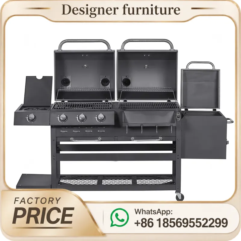 Charcoal Gas BBQ Grill Smokele - Commercial Kitchen Grill recension och pris