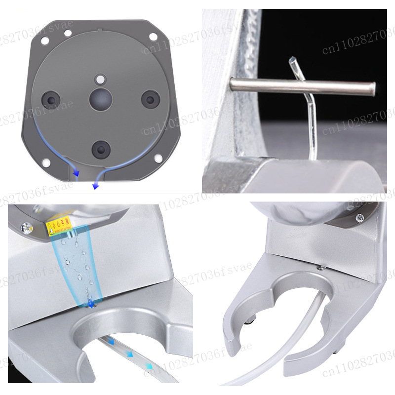 Double Blade Ice Crusher Machi - Commercial Kitchen Ice Machine recension och pris